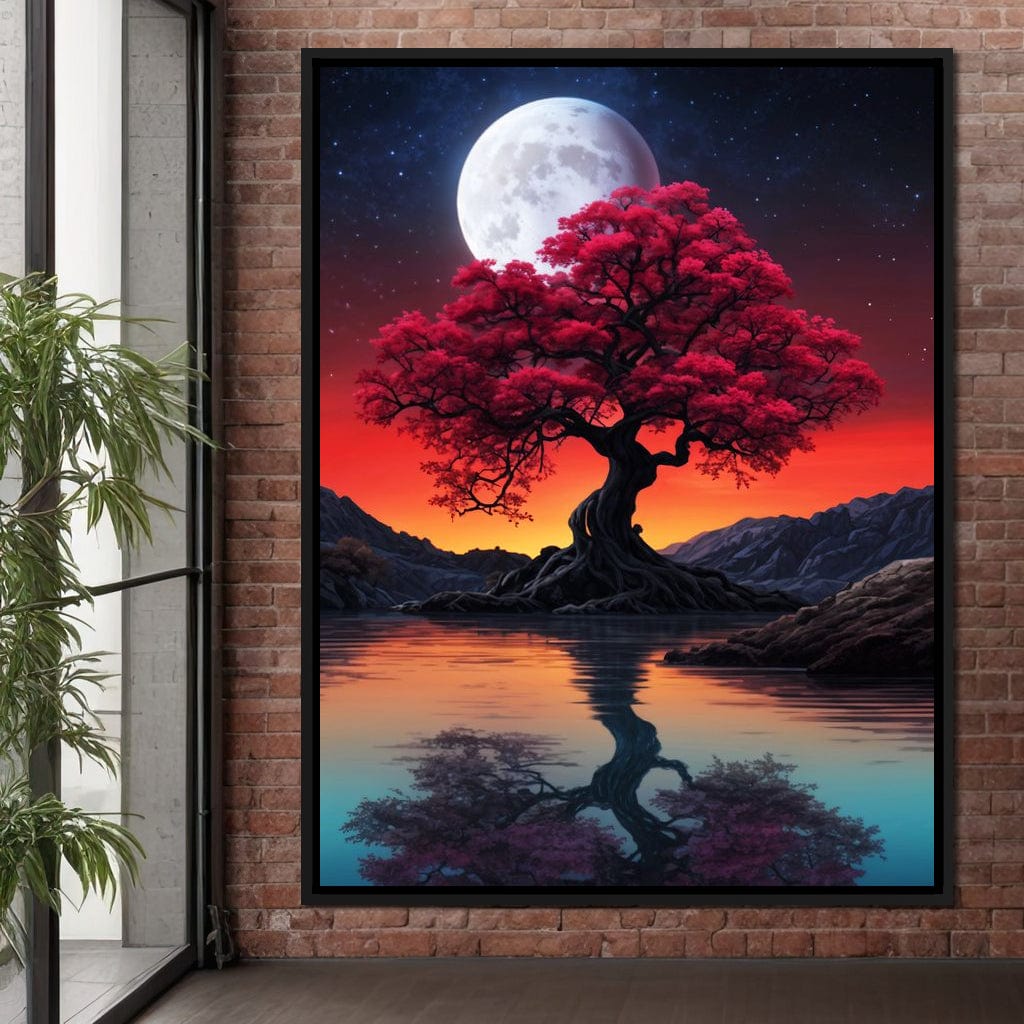 A Magical Evening Canvas Wall Art