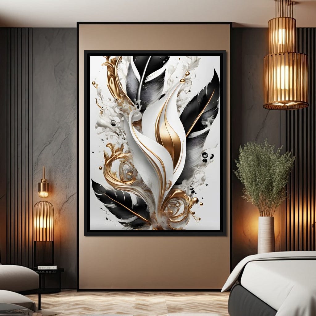 A feather's dream Canvas Wall Art