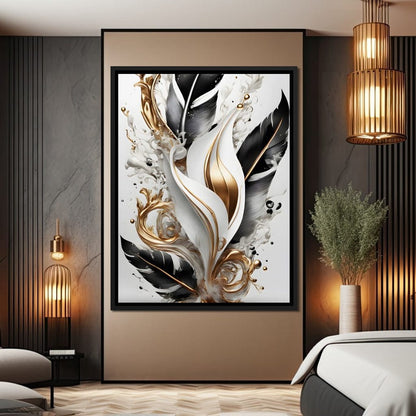A feather's dream Canvas Wall Art