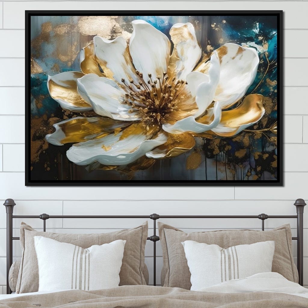 Elegant Flower Bloom 13 Canvas Wall Art