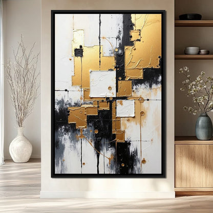 Fragments of Light Canvas Wall Art