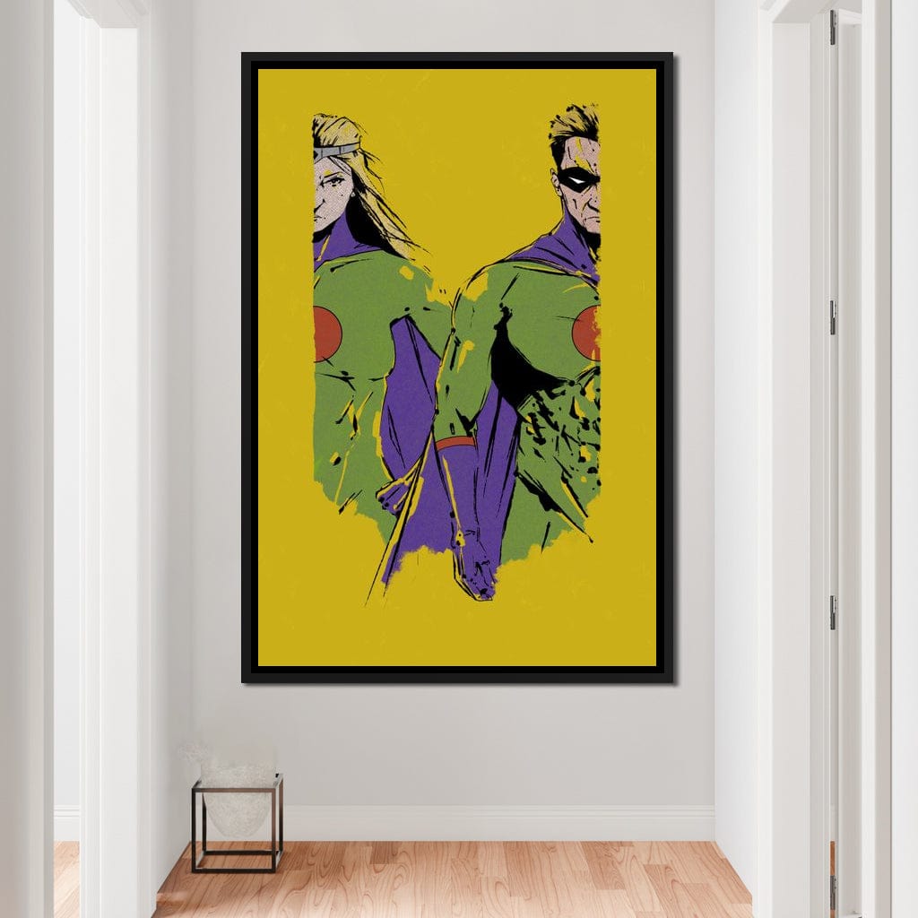 Superheroes Canvas Wall Art