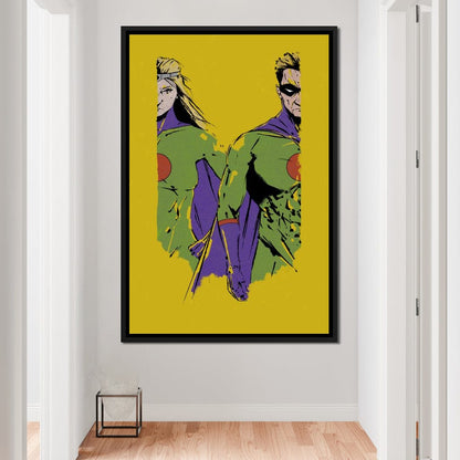Superheroes Canvas Wall Art