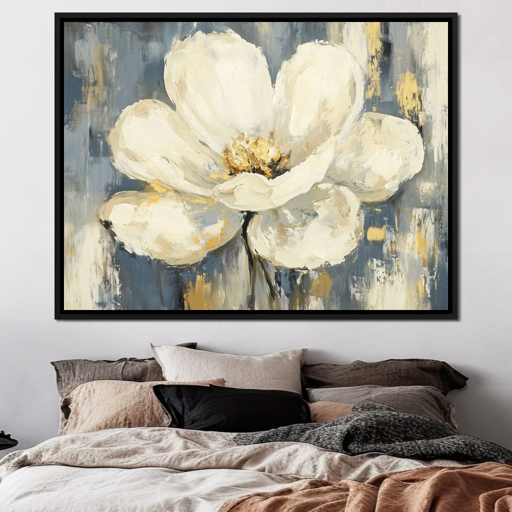 Petals of Tranquil Blossom Canvas Wall Art