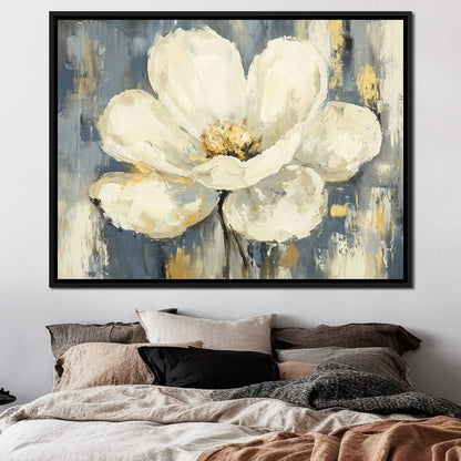 Petals of Tranquil Blossom Canvas Wall Art
