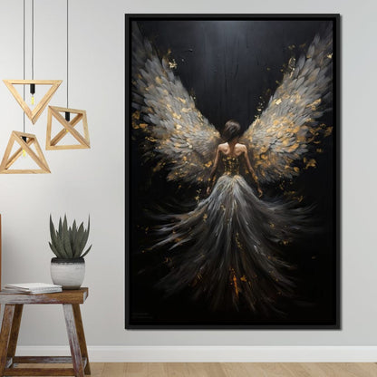 Mystic Symphony of the Cosmos Canvas Wall Art