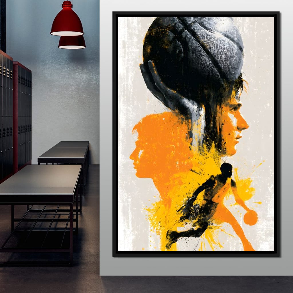 Rise of the Golden Court Hero Canvas Wall Art