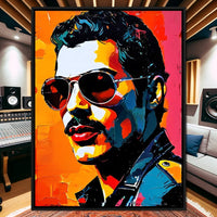 Freddie Mercury Canvas Wall Art