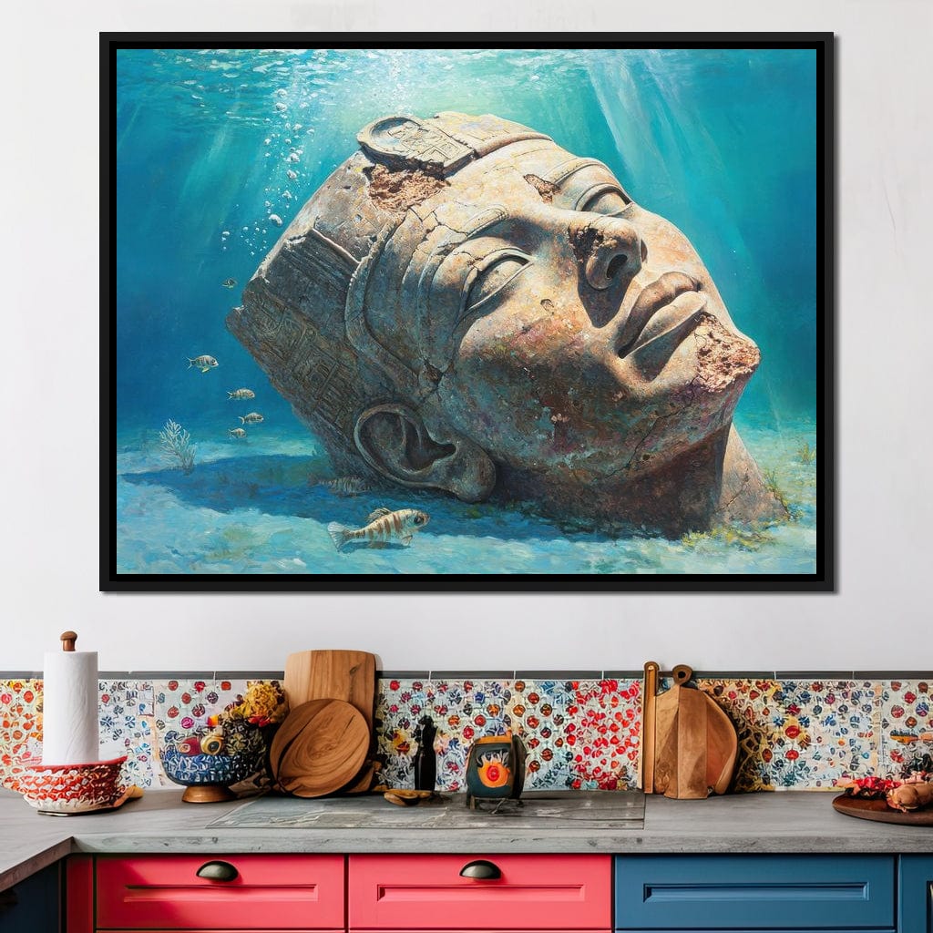 Oceanic Titan Tranquility Canvas Wall Art