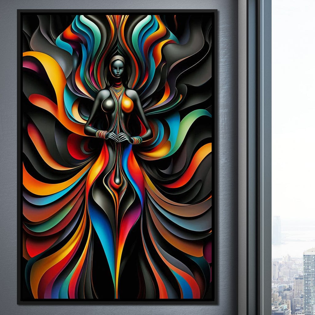 Female Portrait 086 Canvas Wall Art