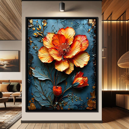 Summer Blossom 001 Canvas Wall Art