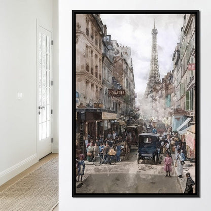 Paris Canvas Wall Art