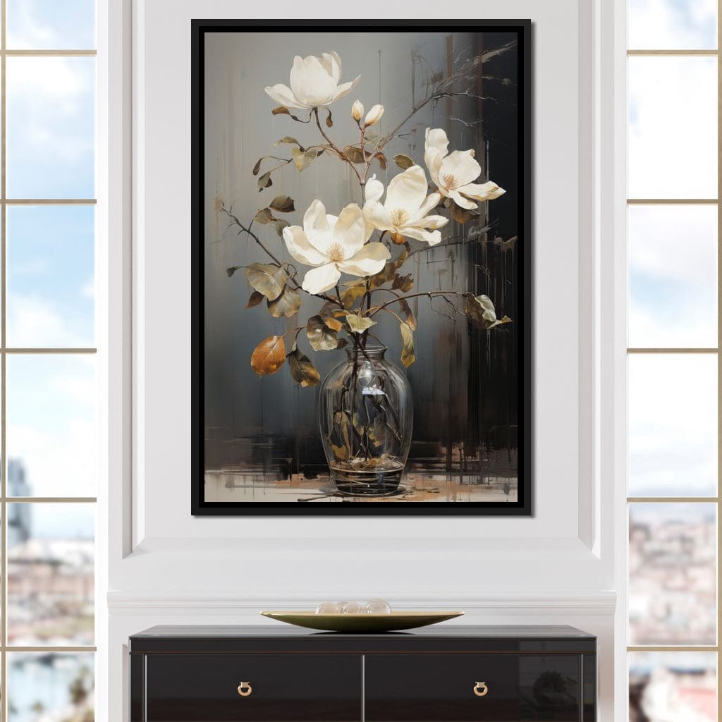Magnolia Melody Canvas Wall Art
