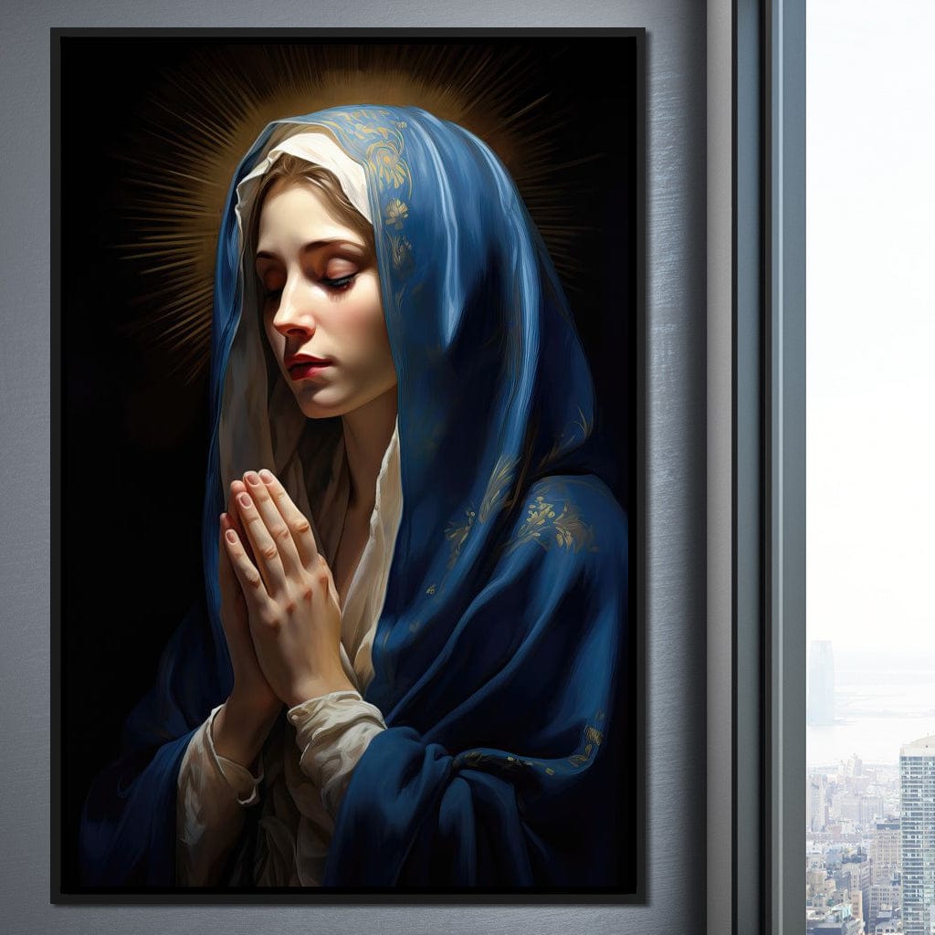 Celestial Reverence Canvas Wall Art