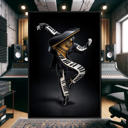 The Composer’s Dream Canvas Wall Art