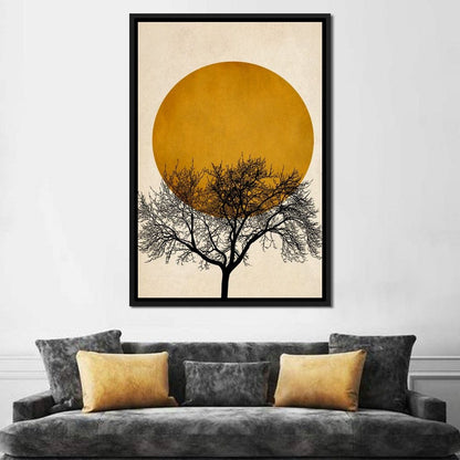 Wintermorgen Canvas Wall Art