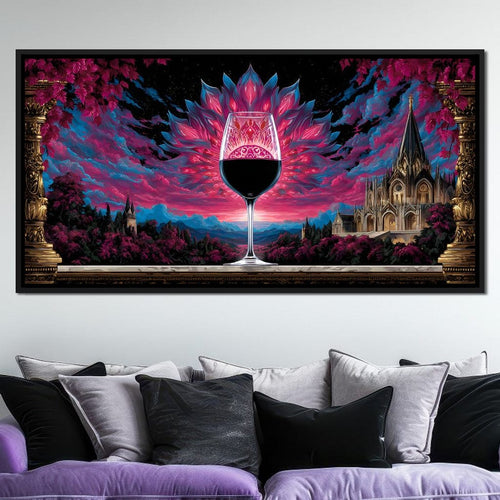 Majestic Evening Reverie Canvas Wall Art