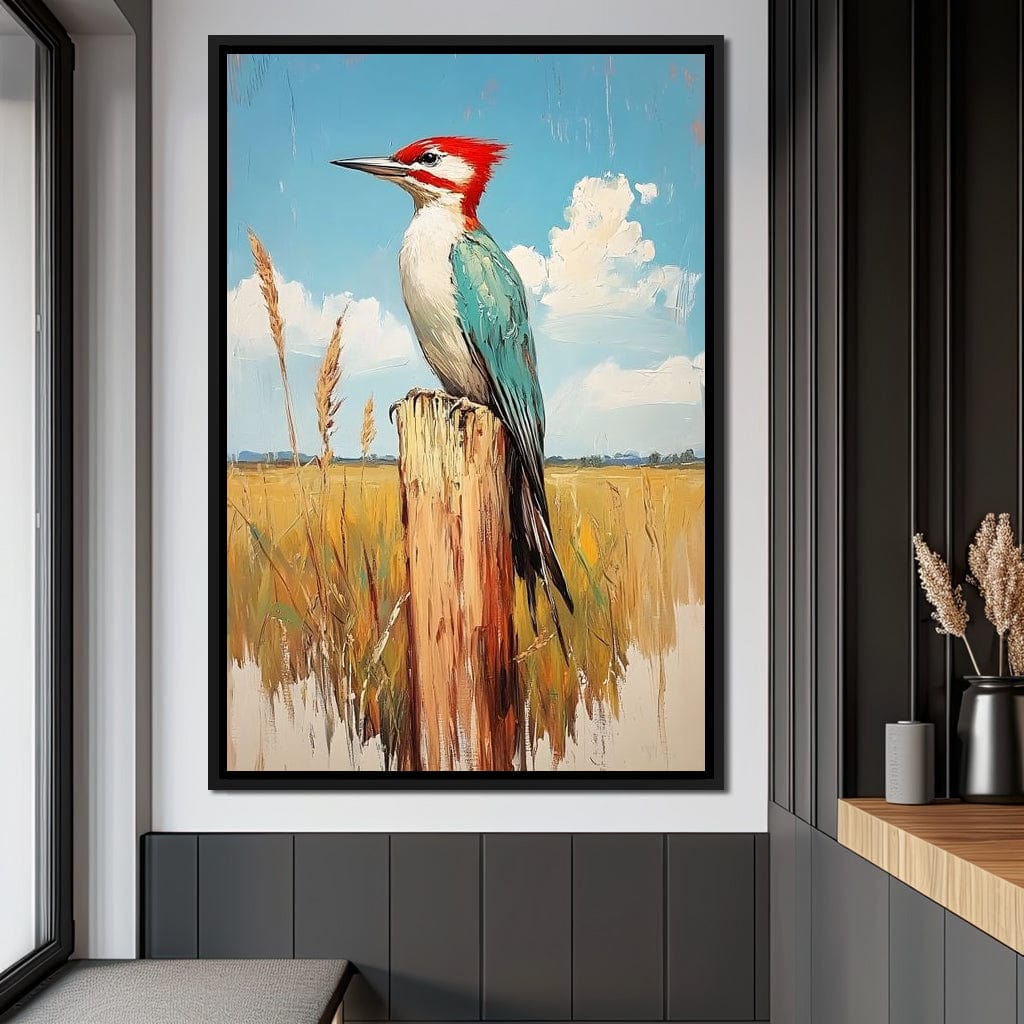Vivid Meadow Sentinel Canvas Wall Art