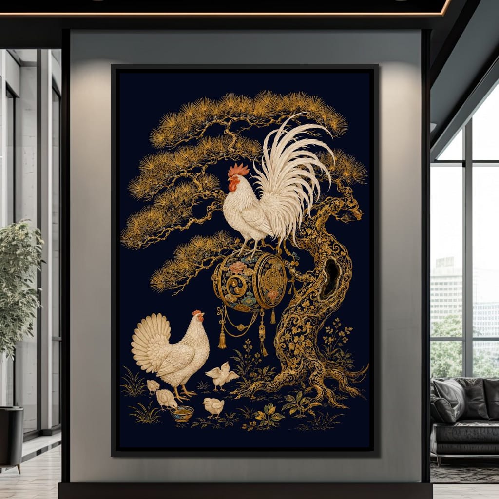 Guardian of Prosperity Canvas Wall Art