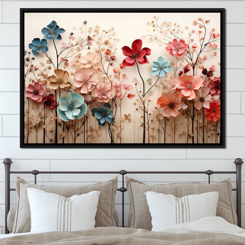 Spring Flowers Canvas Wall Art