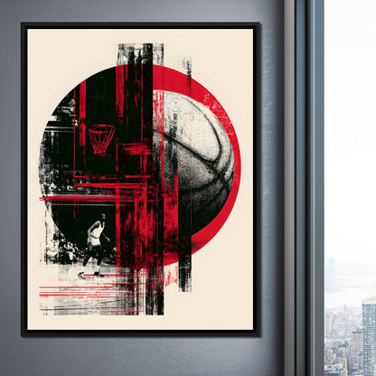 Gravity of the Final Buzzer Canvas Wall Art