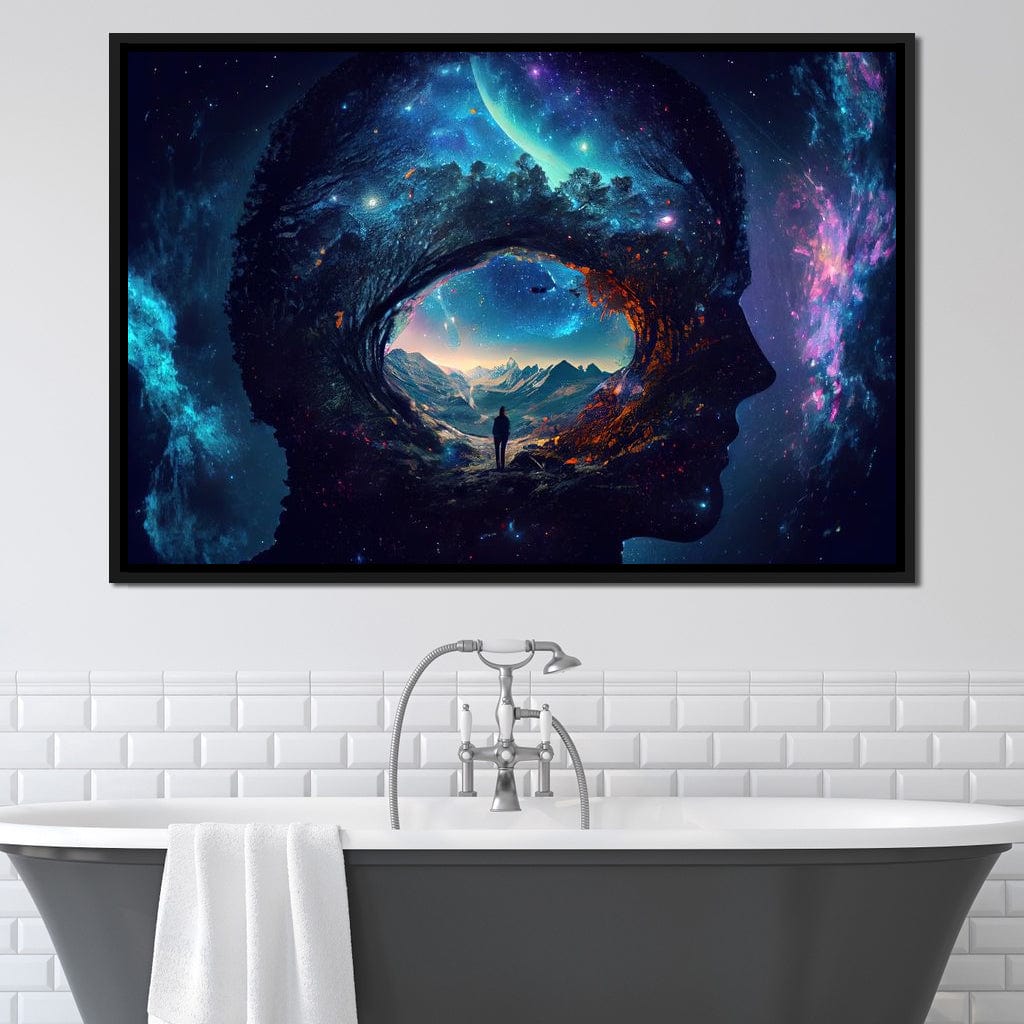 Living Inside My Head Canvas Wall Art