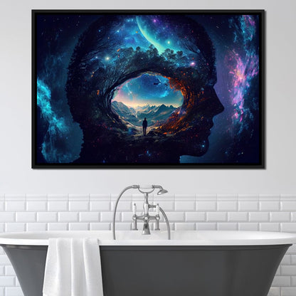 Living Inside My Head Canvas Wall Art