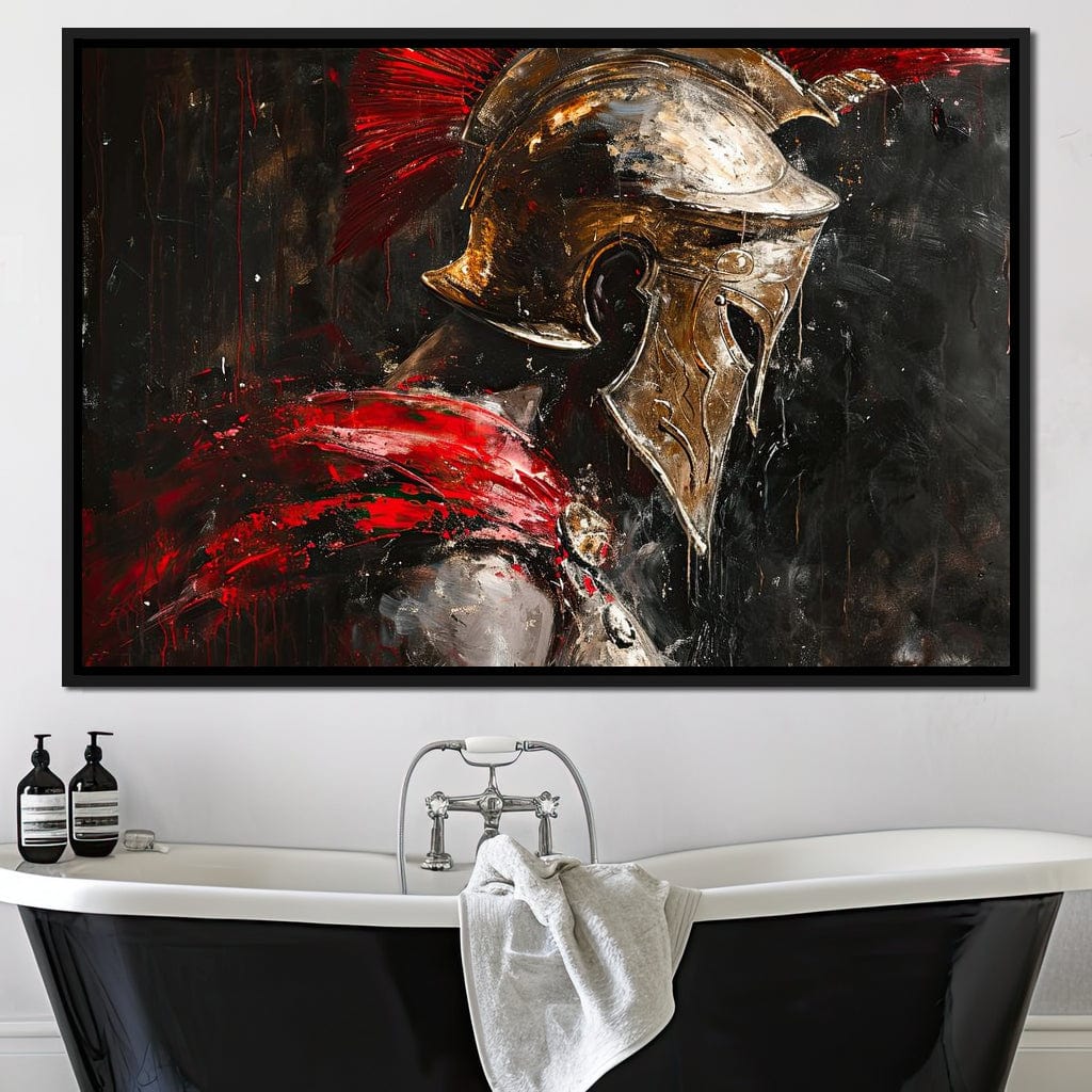Thoughtful Spartan Reflections Canvas Wall Art