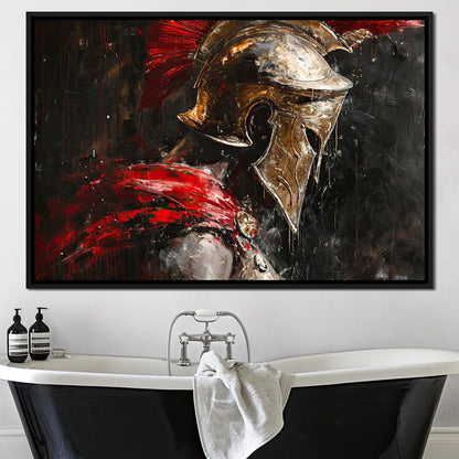 Thoughtful Spartan Reflections Canvas Wall Art