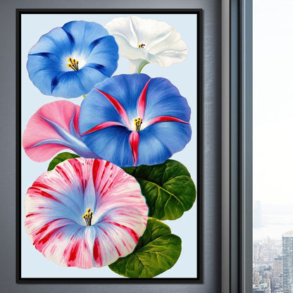 Morning Glory Reverie Canvas Wall Art