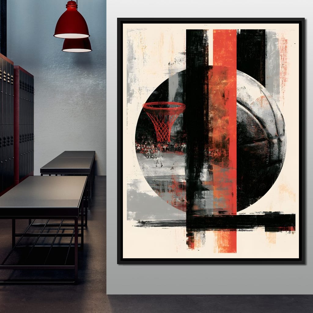 Final Buzzer Before The Shot Canvas Wall Art
