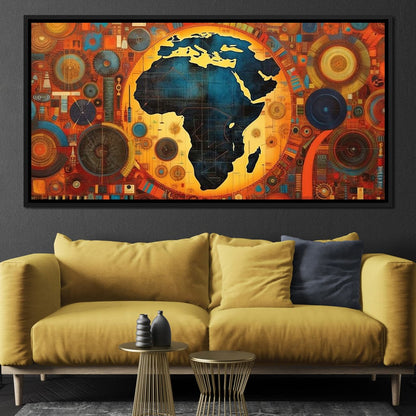 My World Africa Canvas Wall Art