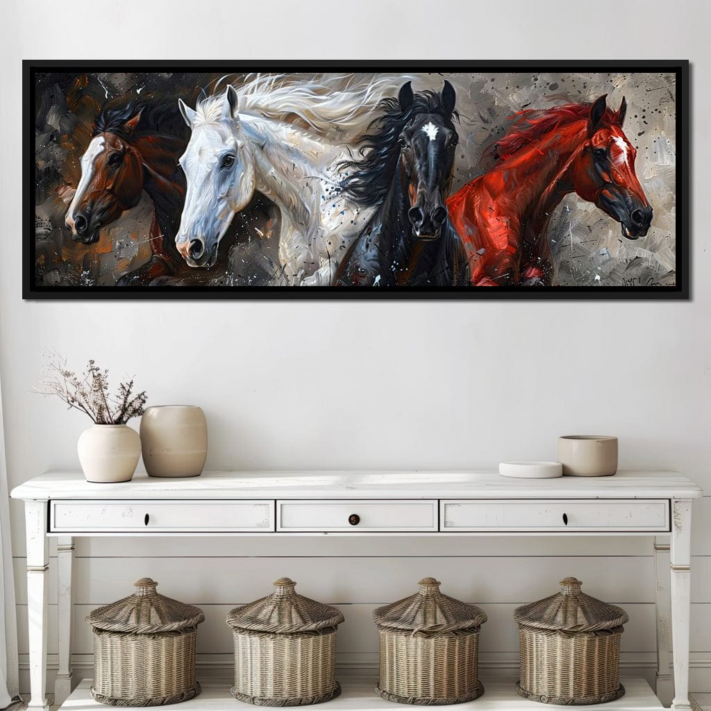 Gallop Through Wild Canvas Wall Art