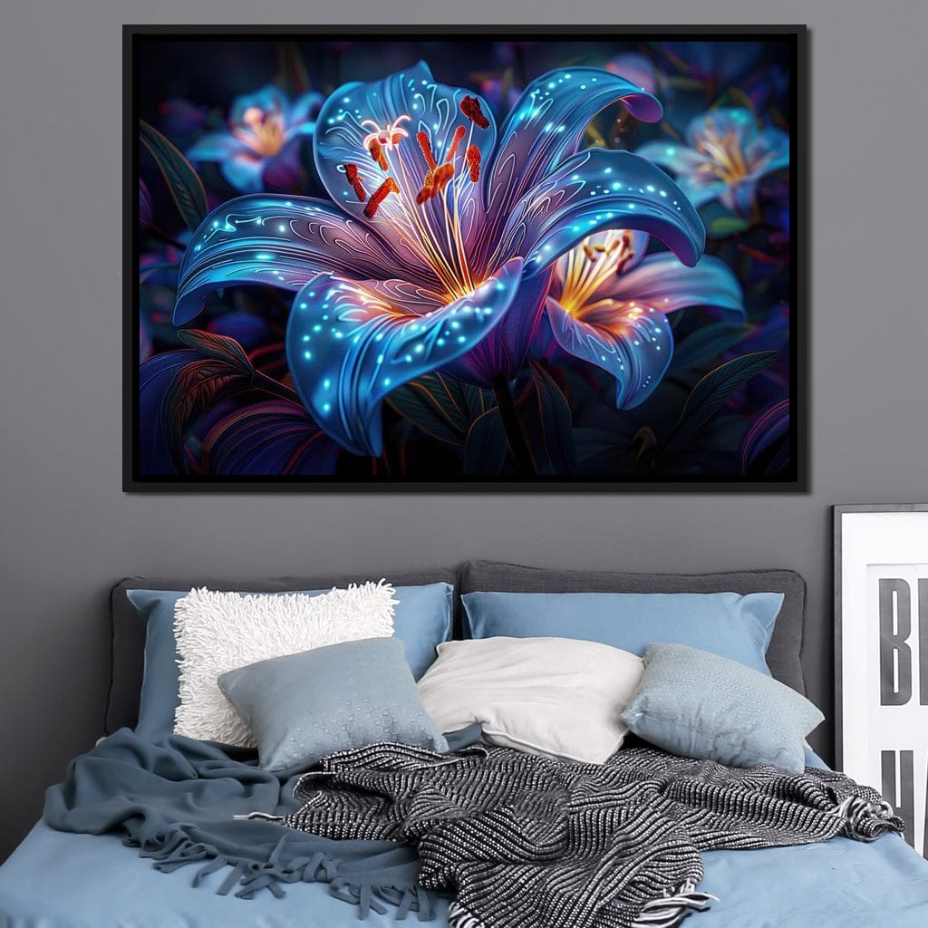 The Radiant Lilyx Canvas Wall Art