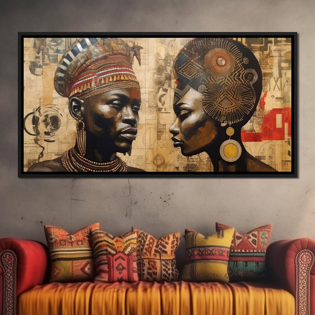 African Portrait Zithembe Canvas Wall Art