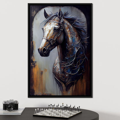 Soulful Steed Canvas Wall Art