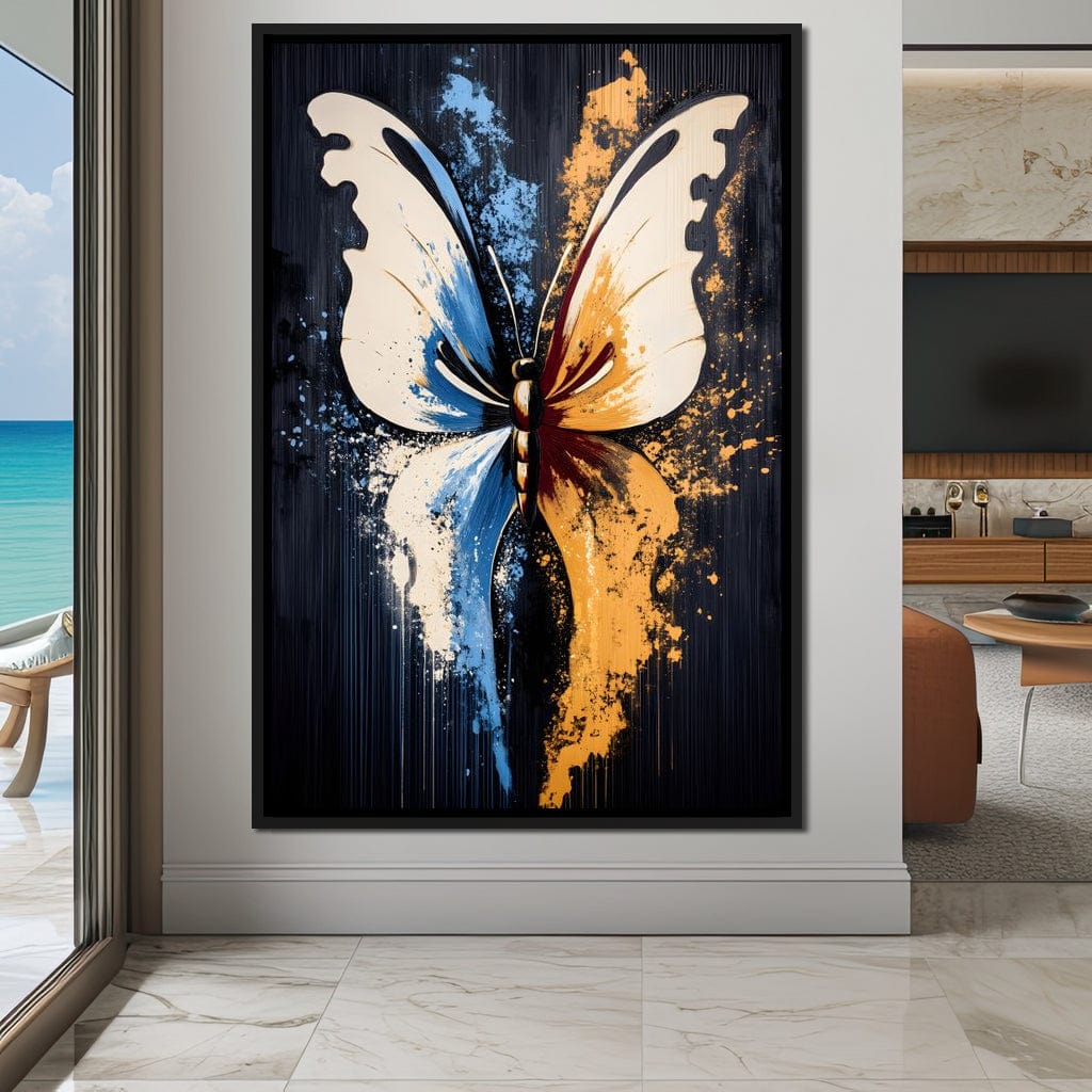 Butterfly Dance Canvas Wall Art