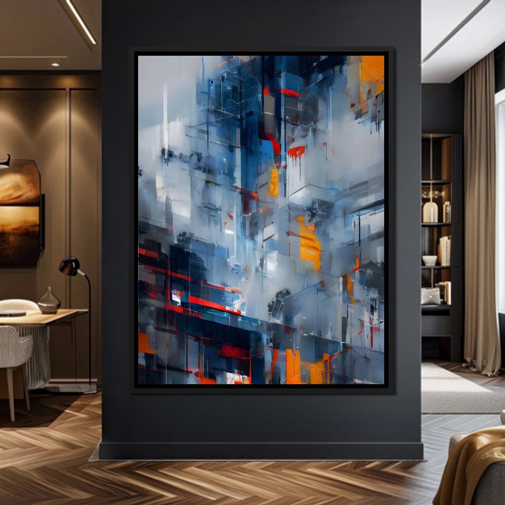 Nebula Nightfall Canvas Wall Art