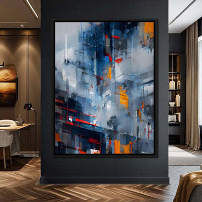 Nebula Nightfall Canvas Wall Art