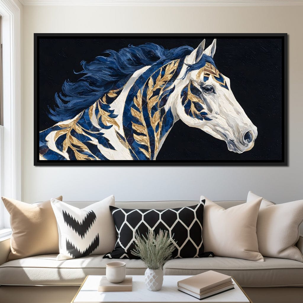 Majestic Equine Splendor Canvas Wall Art
