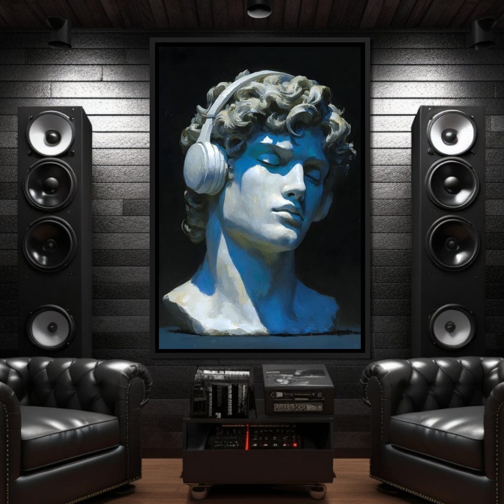Classical Beats Repose Canvas Wall Art