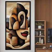 Faces of the Earth Canvas Wall Art