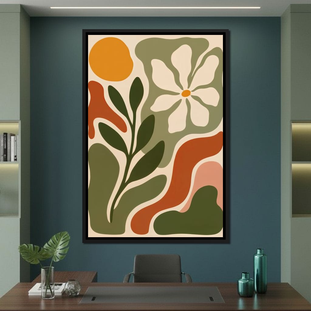 Daisy Maps For A Gentle Planet Canvas Wall Art