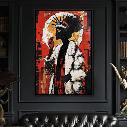 Liberty Lady Canvas Wall Art