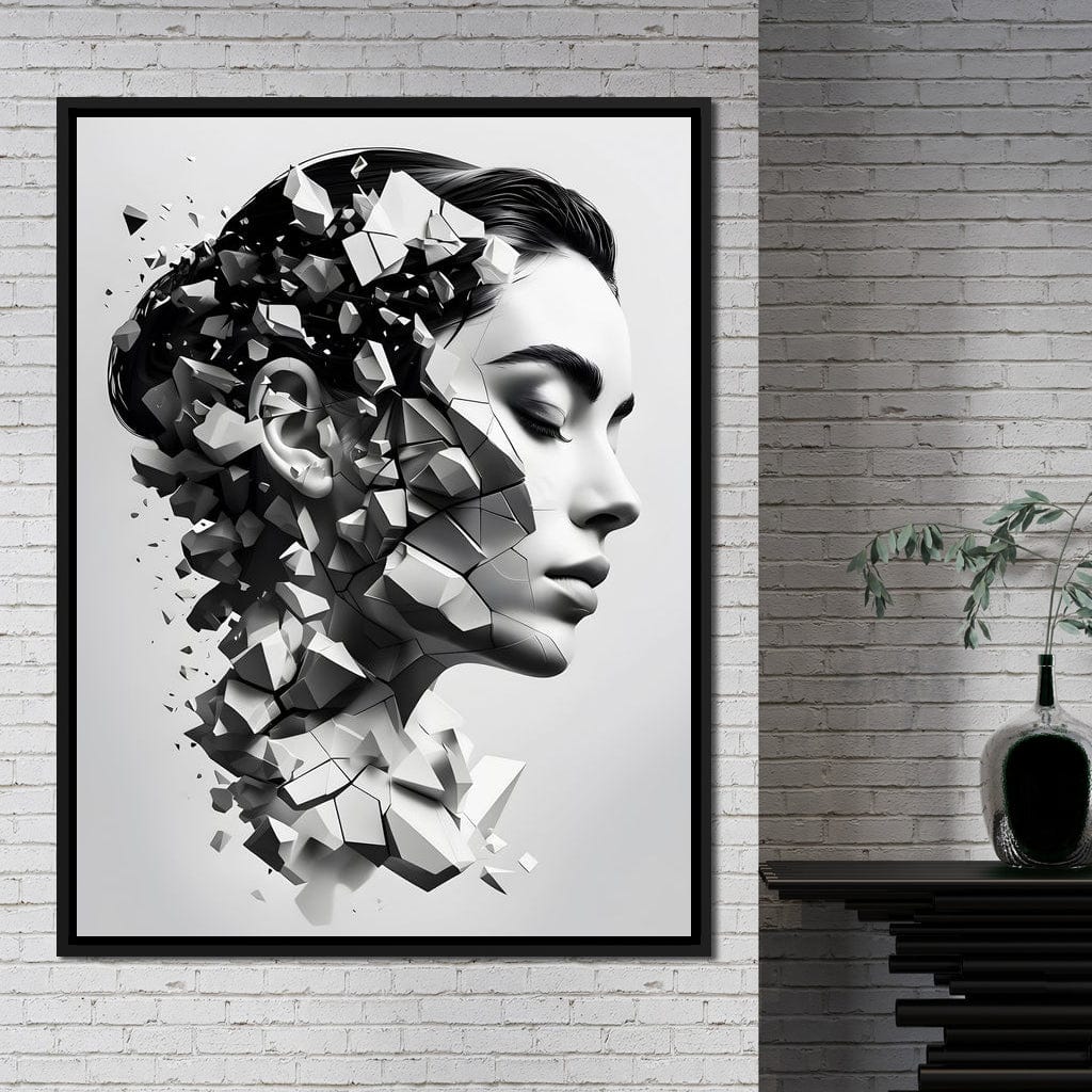 Female Portrait 321 Canvas Wall Art