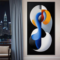 Sculpted in Color Canvas Wall Art