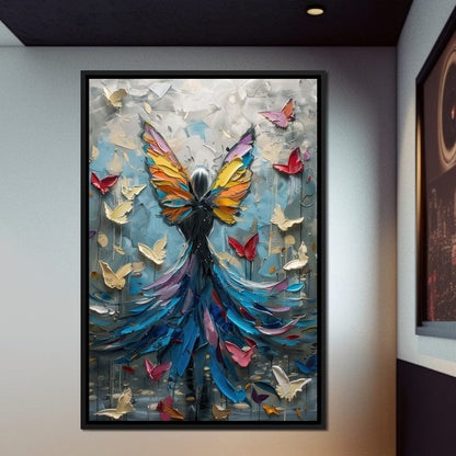 Butterfly Emergence Sonata Canvas Wall Art