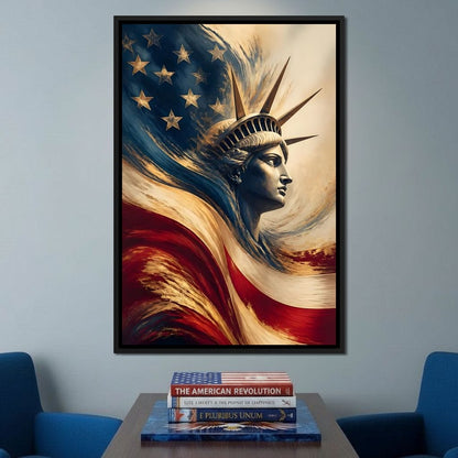 Liberty Rising Canvas Wall Art
