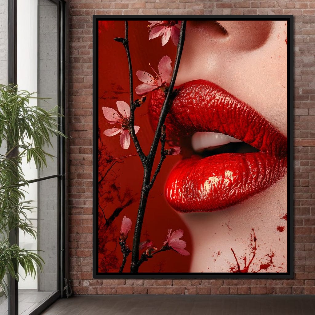 Passion Petals Enchantment Canvas Wall Art