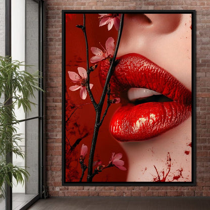 Passion Petals Enchantment Canvas Wall Art